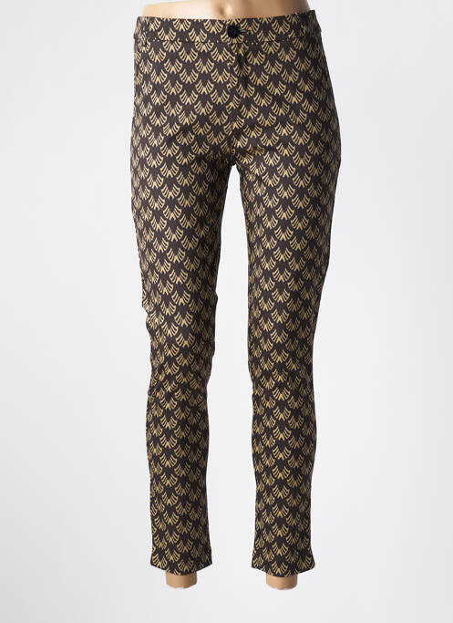 Pantalon 7/8 maro CHIC & JEUNE femeie