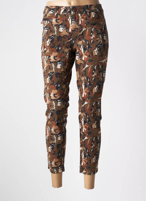 Pantalon 7/8 maro FREEMAN T.PORTER femeie