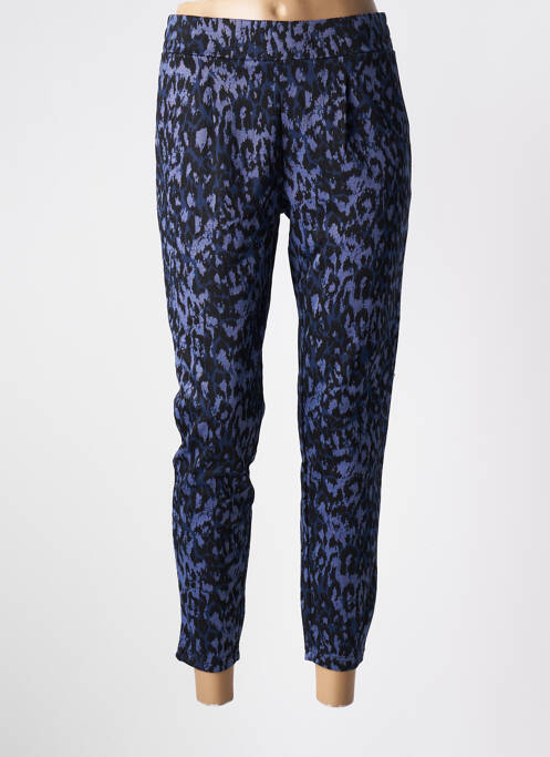 Pantalon 7/8 albastru ICHI femeie