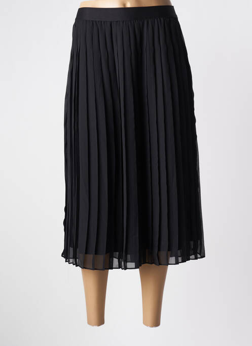 Fustă midi negru ICHI femeie