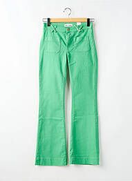Pantalon evazat elasticitate mărime normală verde RED LEGEND femme