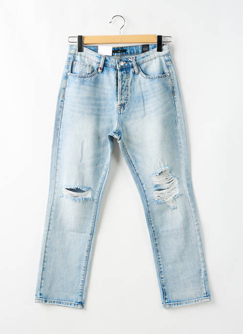 Blugi croială Mom albastru F.A.M. femeie