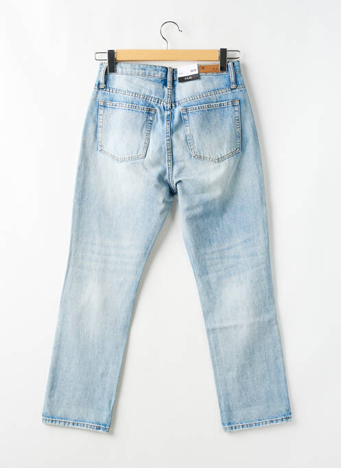 Blugi croială Mom albastru F.A.M. femeie