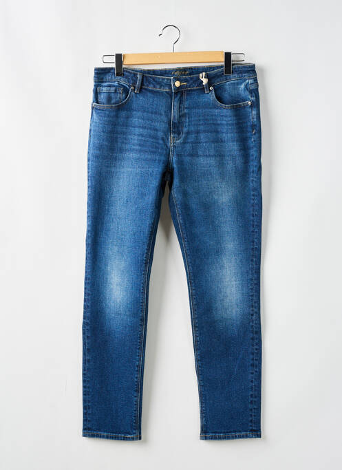 Blugi cu croială slim albastru NAGEV femeie