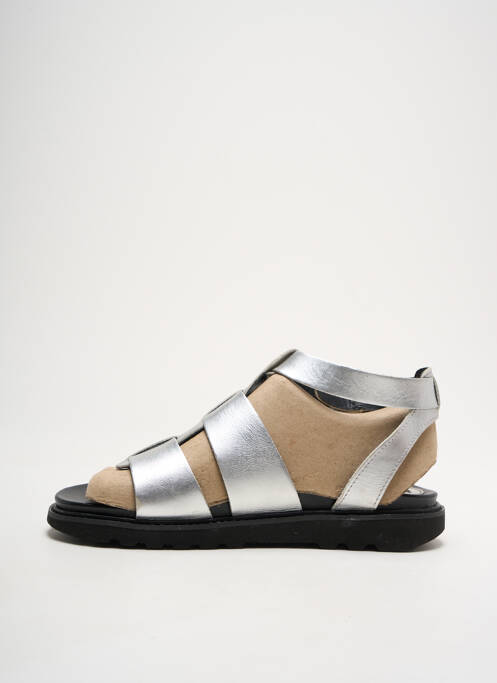 Sandale/Pantofi decupați argintiu KICKERS femeie