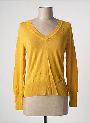 Pulover galben LA FEE MARABOUTEE femeie