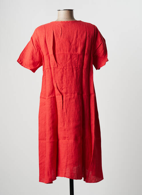 Rochie midi roșu LA FEE MARABOUTEE femeie