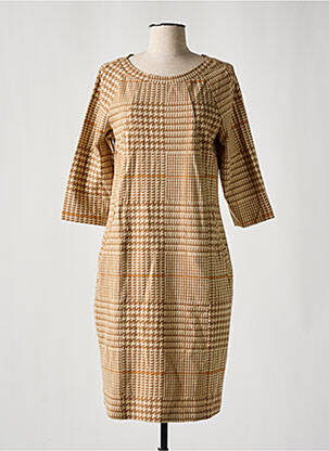 Rochie midi bej NINATI femeie