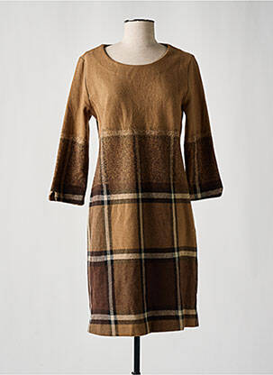 Rochie midi maro NINATI femeie