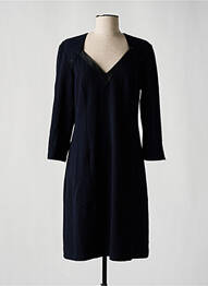 Rochie midi mâneci 3/4 mâneci 3/4 albastru NATHALIE CHAIZE femeie