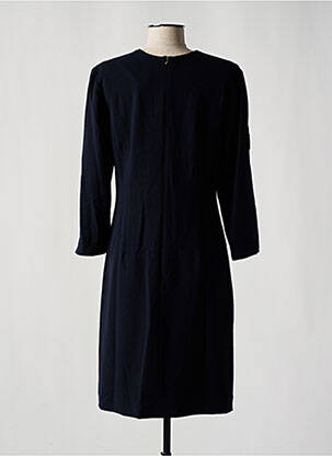 Rochie midi mâneci 3/4 mâneci 3/4 albastru NATHALIE CHAIZE femeie