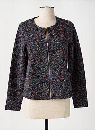Jachete casual guler rotund albastru SIGNATURE femeie