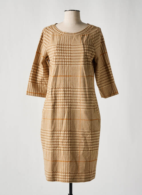 Rochie midi bej NINATI femeie