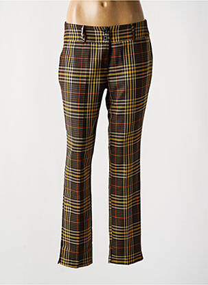 Pantalon slim maro EGO femeie