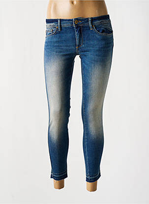 Blugi skinny elasticitate talie joasă albastru SALSA femeie