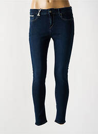 Blugi skinny elasticitate talie joasă albastru TEDDY SMITH femeie