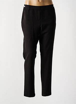 Pantalon drept negru NATHALIE CHAIZE femeie