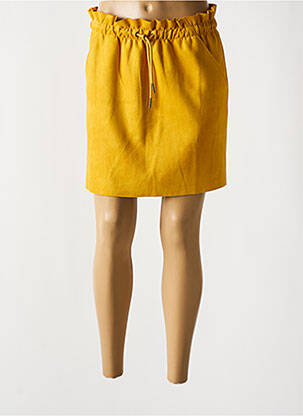 Fustă scurtă galben TEDDY SMITH femeie