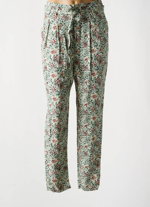Pantalon slim verde TEDDY SMITH femeie