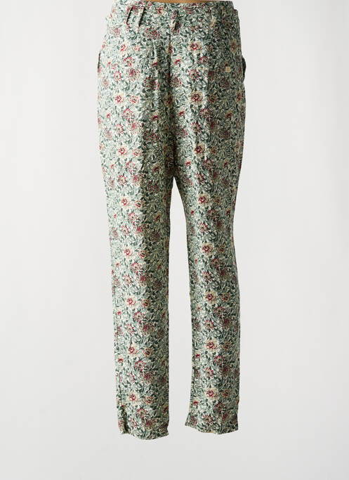 Pantalon slim verde TEDDY SMITH femeie