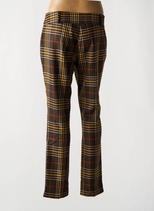 Pantalon slim maro EGO femeie