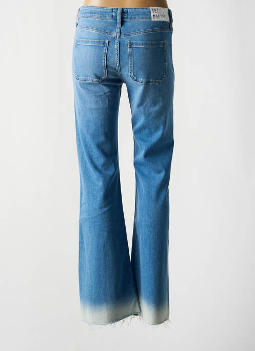 Blugi cu croială evazată albastru TEDDY SMITH femeie