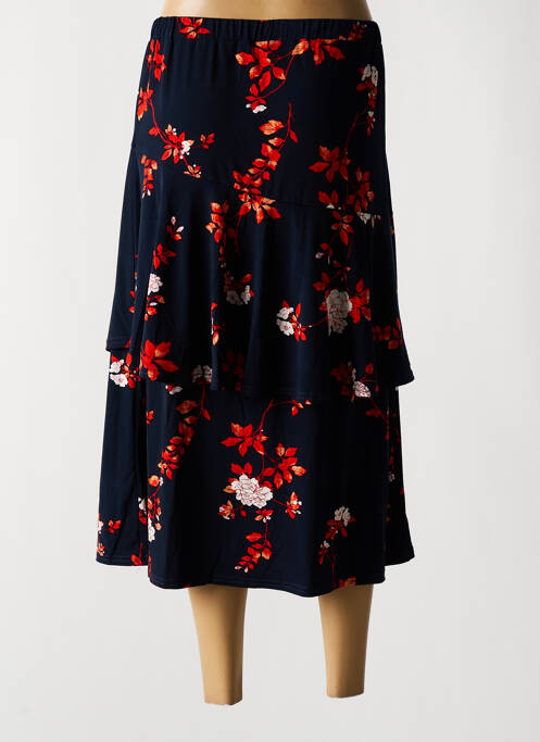 Fustă midi albastru SIGNATURE femeie