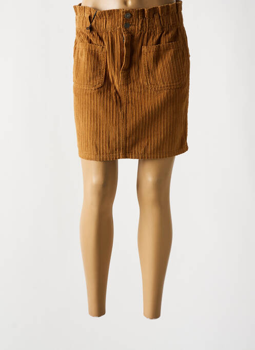 Fustă scurtă maro TEDDY SMITH femeie