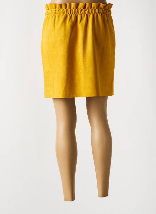 Fustă scurtă galben TEDDY SMITH femeie