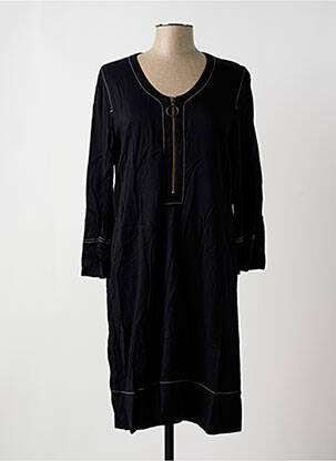 Rochie midi negru NATHALIE CHAIZE femeie