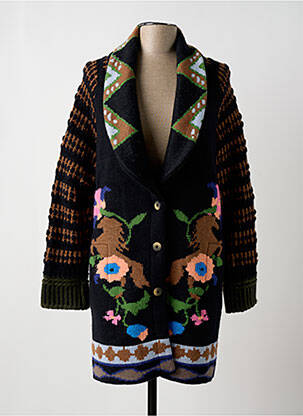 Vestă cu mâneci lungi negru ALDOMARTINS femeie