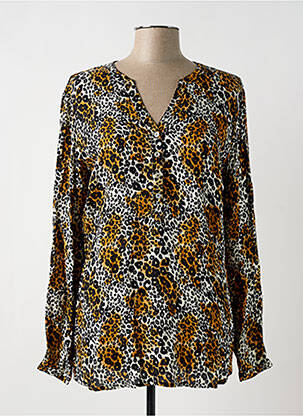 Tunică mâneci lungi maro JENSEN femeie