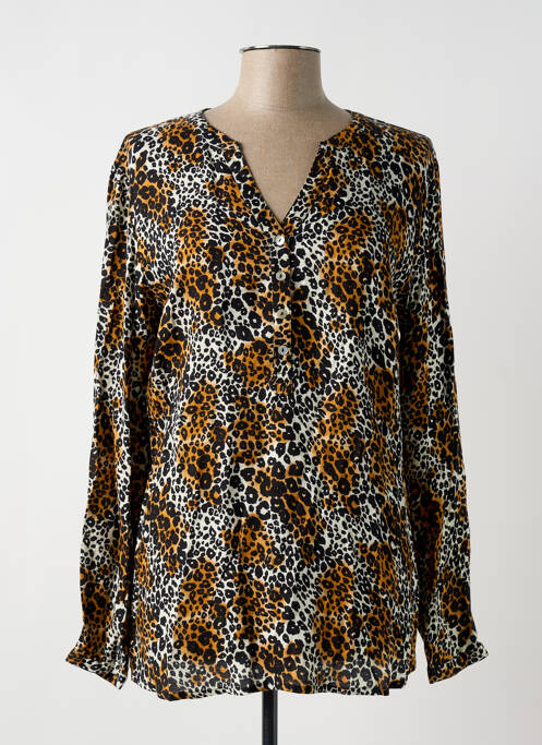 Tunică mâneci lungi maro JENSEN femeie