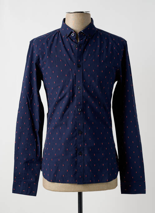 Cămașă cu mâneci lungi albastru TEDDY SMITH bărbat