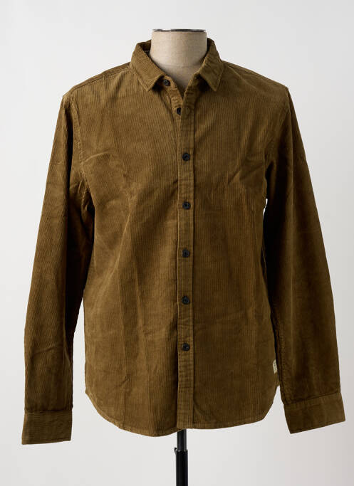 Cămașă cu mâneci lungi verde TEDDY SMITH bărbat