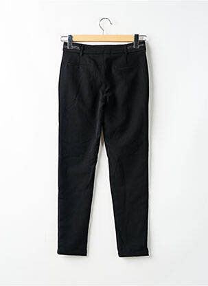 Pantalon chino închidere cu fermoar sub clapetă cu nasturi mărime normală negru BANANA MOON femeie