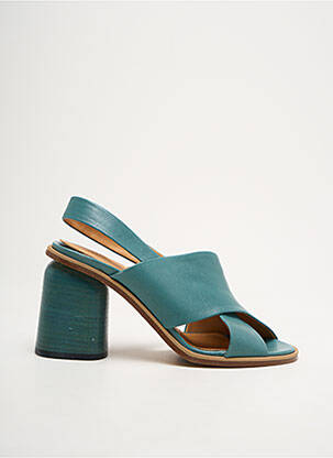 Sandale/Pantofi decupați albastru HALMANERA femeie