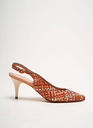 Pantofi cu toc roșu PONS QUINTANA femeie