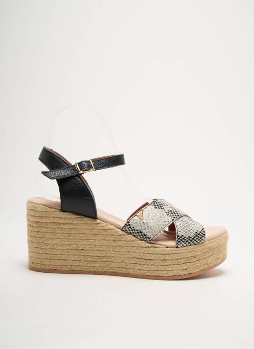 Espadrile negru AZUL BLUE femeie
