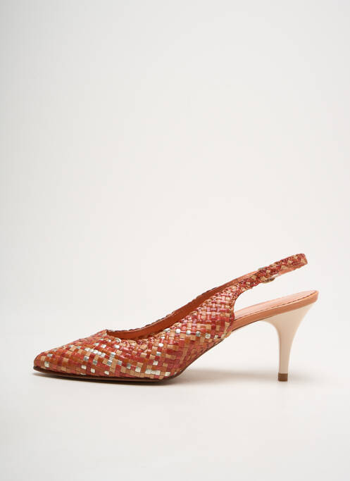 Pantofi cu toc roșu PONS QUINTANA femeie