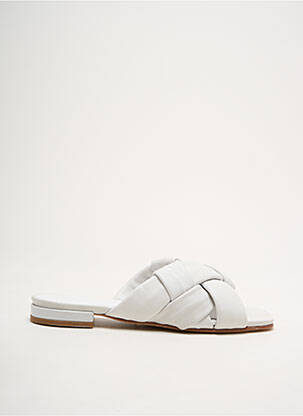 Mulete/Saboți alb JULIE DEE femeie