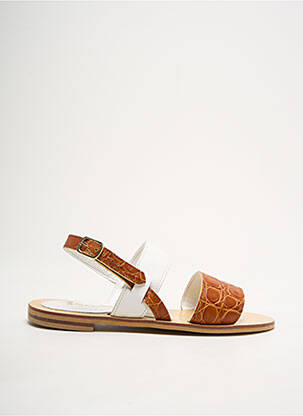 Sandale/Pantofi decupați maro MASTRO DOMENICO femeie