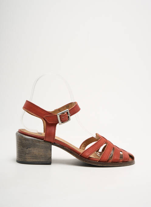 Sandale/Pantofi decupați portocaliu MOMA femeie