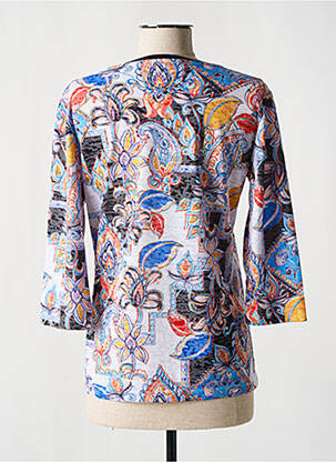 Tricou mâneci 3/4 mâneci 3/4 albastru CONCEPT K femeie