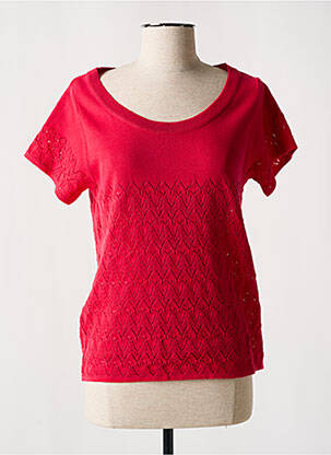 Pulover roz AGATHE & LOUISE femeie