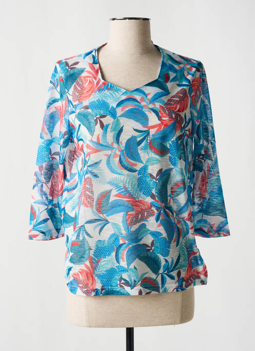 Tricou albastru ELEANE femeie