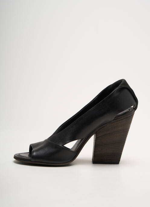 Pantofi cu toc negru PANTANETTI femeie