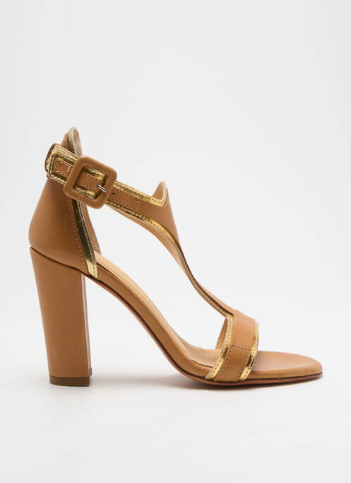 Sandale/Pantofi decupați maro REBECCA BALDUCCI femeie