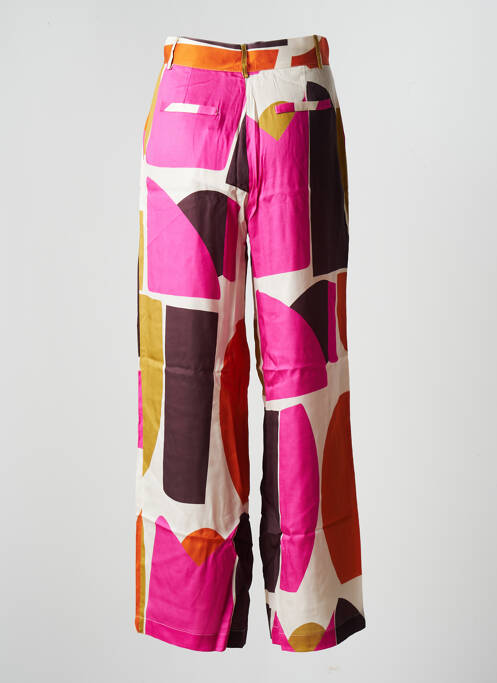 Pantalon larg roz LA FEE MARABOUTEE femeie