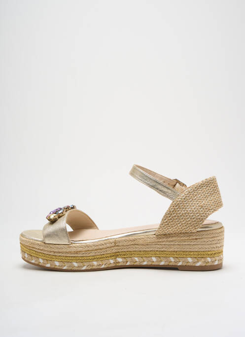 Sandale/Pantofi decupați auriu LODI femeie
